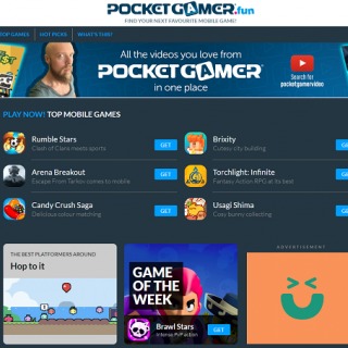 PocketGamer.fun 今日上线，为您寻找新宠手机游戏提供全新方式